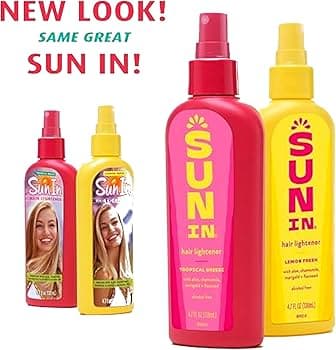 Sun in بخاخ تفتيح الشعر